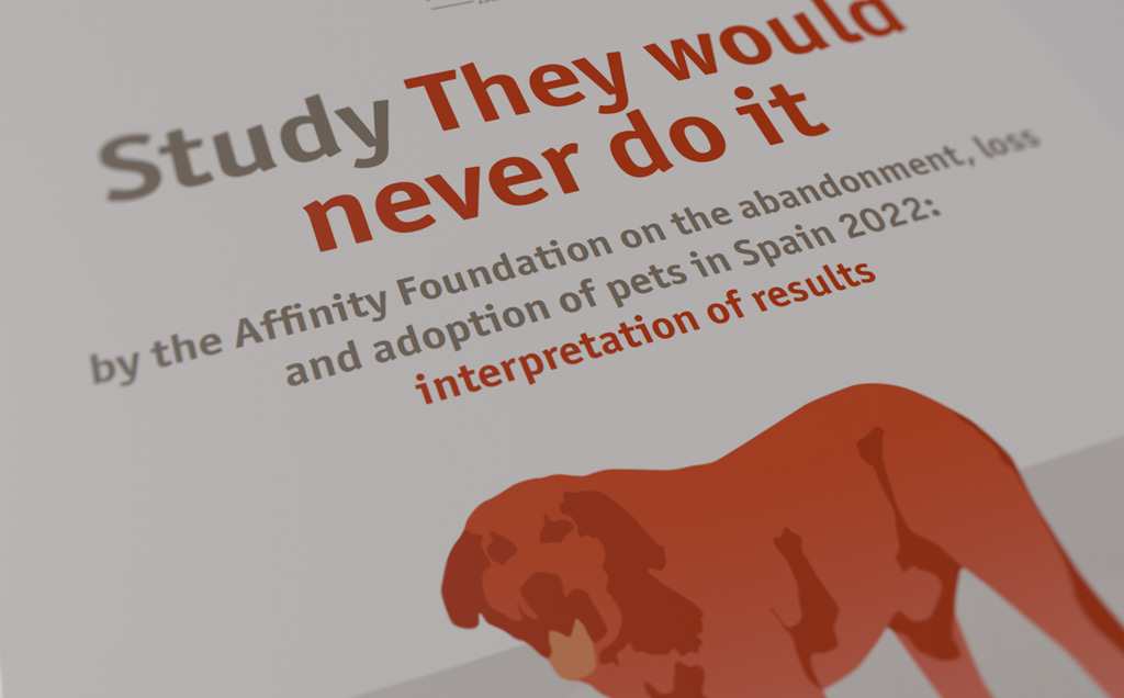 A study by Fundación Affinity into the abandonment and adoption of pets in Spain in 2022
