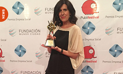 Isabel Buil directora de Fundación Affinity - Premio de Honor en los Premios Empresa Social 2018