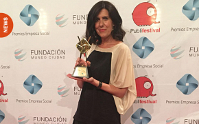 Isabel Buil directora de Fundación Affinity - Premio de Honor en los Premios Empresa Social 2018