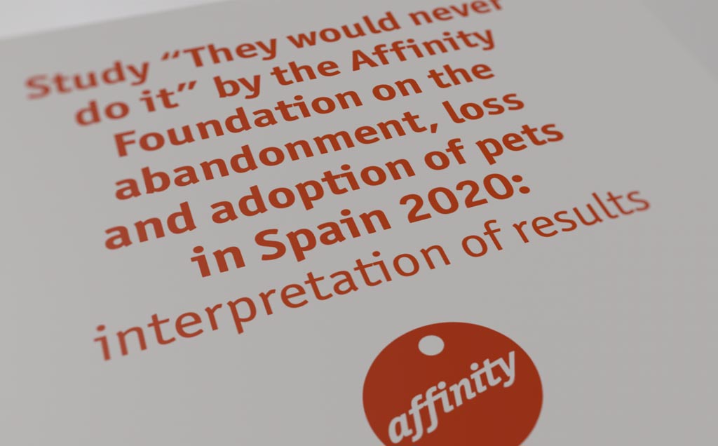 Whitepaper Study by Fundación Affinity into the abandonment and adoption of pets in Spain in 2021