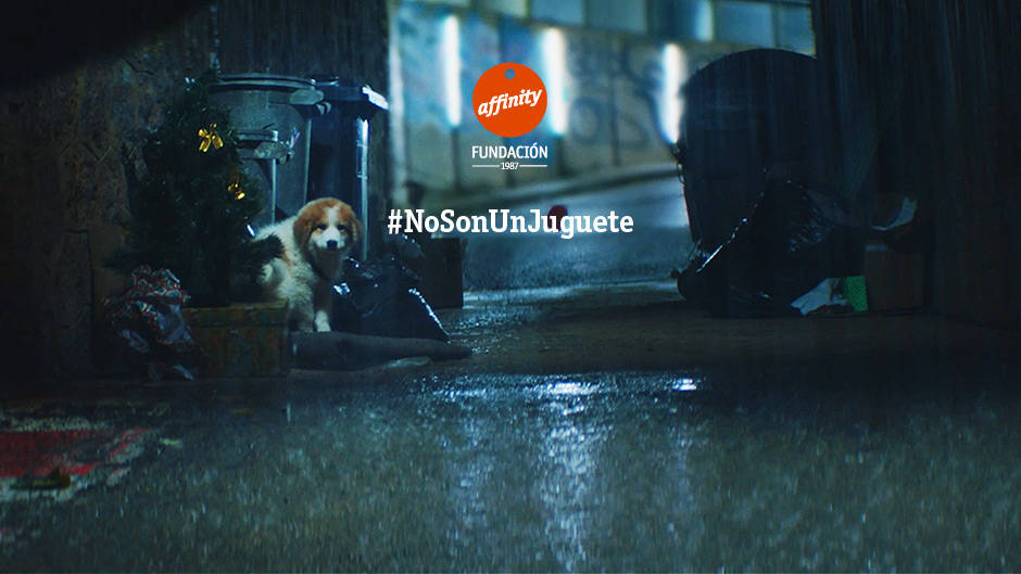 Fundación Affinity lanza la campaña #NoSonUnJuguete para evitar el abandono de animales